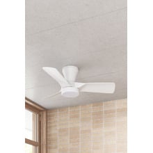 Kiwi 80cm DC Low Profile Ceiling Fan with LED Light